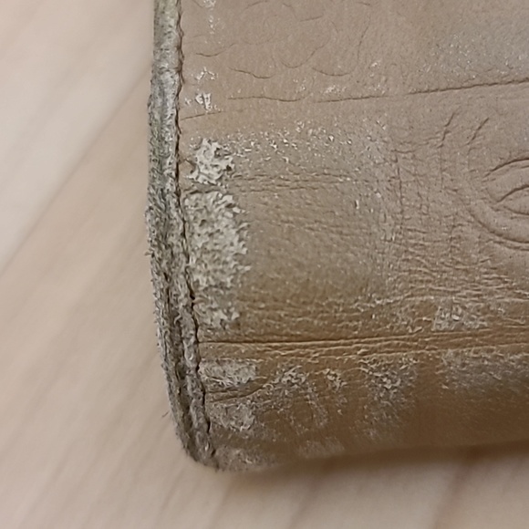 Chanel Wallet Purse Long Wallet Gold Woman Authentic Used - Picture 12 of 13